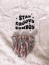 Load image into Gallery viewer, Stay Groovy Cowboy Tee